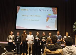 Winners Dutch Polymers Days 2023 in the Netherlands.